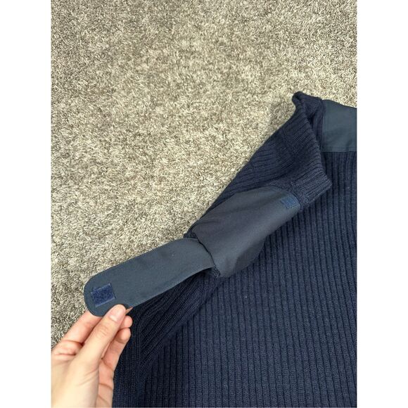 Vintage Mitts Nitts Polar Wear Military Service Issue Wool Sweater Men’s L (44) - Picture 7 of 11